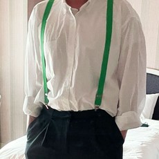 컬러 멜빵 성인용 그린pjy3+9AZT