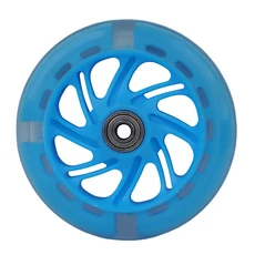 Blingbin 스쿠터 교체 휠 LED 플래시 휠 80mm 미니 맥시 마이크로 스케이트 롤러 조명 후면 ABEC-7 80MM 어린이 및 청소년 실내 실외 스케이팅 핑크 1개, 초록색