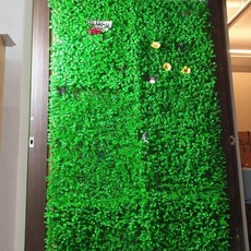 벽장식인조잔디 풀숲