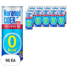 나랑드사이다 제로, 245ml, 96개