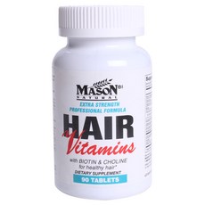 MASON natural 健髮維生素補充錠, 90顆, 1罐