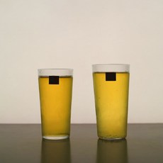 도요사사키 도요사사키 우스하리 일본 맥주잔 강화유리 잔 컵, 1개