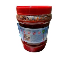 해피AW488] 식자재 유통 냉면 다데기 엄지 2K x4개, 1박스, 2kg