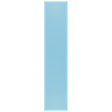 인테리어 칼라 타공판 450x2100mm / 슬림형 프레임형 철제 타공보드 벽선반 학교 게시판 알람판 파티션 매장 상품진열, 프레임형 450x2100mm_스카이블루, 1개