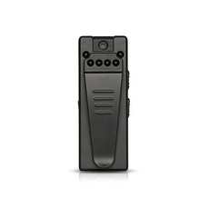 迷你高清錄影筆，紅外線夜視，背夾設計，90度旋轉鏡頭，多種解析度選擇, 黑色, CP008B