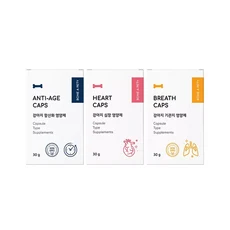 본아페티 안티에이지캡스 60정심장 영양제 하트캡스기관지영양제 강아지 영양제 482768, 본아페티 안티에이지캡스 60정심장 영양제 하트캡스기관지, 1개