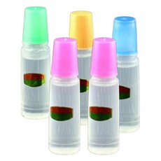 만들기교재 물풀 액체풀 브러쉬타입 5P 미술놀이 붙이기 미술교구, 3세트, 30ml