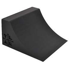 티크 튜닝 핑거보드 쿼터 파이프 - 4 x 4 x 2.25 - 블랙 컬러웨이