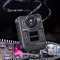 NCZOBOE 캠 3200mAh 긴 배터리 수명 24 녹화 등 4개 IR 야간 투시 감지, 04 Camera 32G