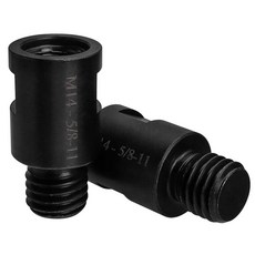 Mesee 앵글 그라인더 부착 어댑터 M14 암 - 1.6cm(5/8인치)-11 수 스레드 변환 도구 그라인딩 머신 연장 로드 1.6cm(5/8인치) 다이아몬드 코어 비트 폴리, Mesee 앵글 그라인더 부착 어댑터 M14 암 - 1