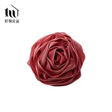 好物良品 超柔軟親膚玫瑰花沐浴球 洗澡球 去角質泡澡浴球, 1個, 椿紅