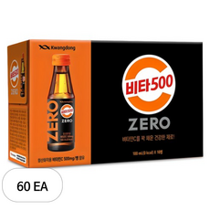 비타500 제로, 100ml, 60개입