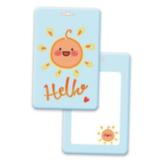 스태프명찰 다용도 귀여운 명찰 해 이름표 목걸이 가방 네임텍 멀티텍 사원증 1P XTWFMH22G, 본상품