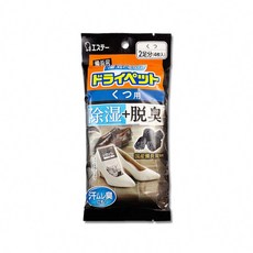 日本ST雞仔牌-備長炭活性炭防潮脫臭放置型鞋用除濕包21gx4入/黑袋, 84g, 1個