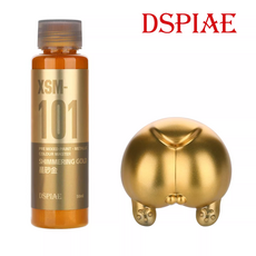 DSPIAE 메탈릭 수성 아크릴도료 쉬머링 골드 XSM-101 무세척 에어브러쉬용 프라모델