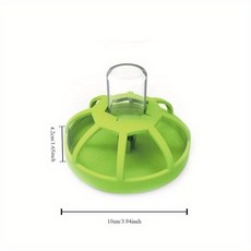 파충류 마시는 디스펜서 음식 둥근 접시 피더 도마 그릇, 다크