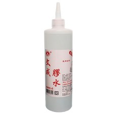 文成膠水 500cc 大容量補充膠水 台灣製 史萊姆專用膠水, 一瓶入, 1個