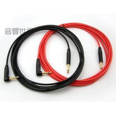 Canare GS6 吉他/樂器導線 Neutrik 6.3 mono Jack, 1個, 3米鍍鎳,藍色