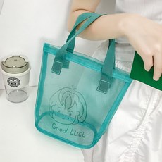 簡約網布手提袋 尼龍單肩購物袋