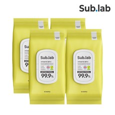 서브랩 인덕션 & 키친클리너 60매, 4개