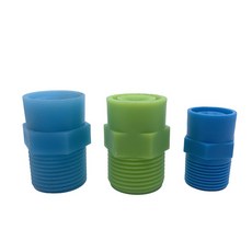 除霧器噴嘴 工業噴淋頭 塑料噴頭 錐形霧化噴霧噴頭 除塵脫硫塔, 1個, 3/4（6分）螺紋  10個