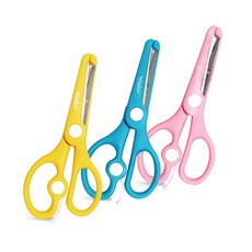 화신 755 동이뭉이 안전가위 아동용 색상랜덤발송, 랜덤 발송, 1개