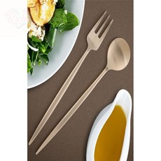 롱티스푼 티스푼 스푼 롱포크 유기수저세트