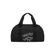 와키윌리 키키 보스톤백 블랙 439096, F