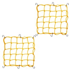 오토바이 헬멧그물망 40CM X 40CM, 2개, 엘로