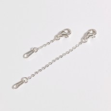 bellana 실버 925 은부자재 랍스터 고리 연장체인