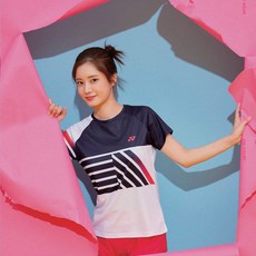 요넥스 221TS020F 배드민턴 여성 반팔 티셔츠 미드나잇