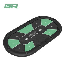 【宅配到府】佰偌德州撲克牌桌面摺疊棋牌室檯子籌碼德撲桌布可定製德撲檯面撲克桌 德州桌 摺疊桌, 1個, 200*100綠色德州撲克對摺桌面