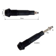 스틱촉 초경촉 블랙 버먼트 등산스틱 호환 촉 TCT TIP AVS-910 vr6