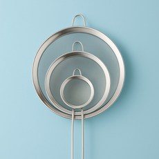 키친라인 스텐 채망 3종 세트 스테인리스 스틸 건지기 채반, 1개