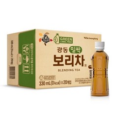 [광동] 밀싹보리차 330ml X 20병, 20개
