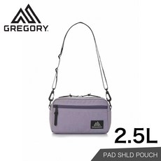 GREGORY 2.5L PAD SHLD POUCH 斜背包, 薰衣草紫
