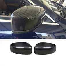 마세라티 지브리 Quattroporte 세단 용 건식 탄소 섬유 자동차 백미러 커버 액세서리