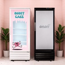 업소용 냉장고 음료수 쇼케이스 실사출력 불투명 점착 엠보 시트지 시트컷 UV인쇄 주문 제작