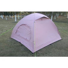 핫 간편 설치 텐트 캠퍼 이층 통풍 차양 에어 밀폐 자동 압력완화 자충식, 03 분홍색