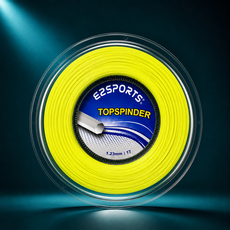 EZSPORTS TOPSPINDER 網球線 1.23mm, 螢光黃, 1個