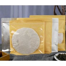 크래프트 지퍼백 종이 봉투 식품 곡물 밀폐 샘플 베이킹 원두 차 투명, 자립형 17x24+4 알루미늄 호일 100개, 1개, 1개입, 자립형 17x24+4 알루미늄 호일 100개