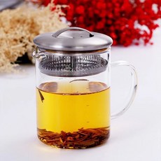 玻璃茶壺 茶具, 400毫升壺, 1個