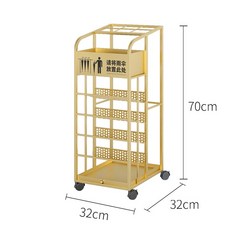 대용량 우산꽂이 이동식 꽂이 우산보관함 대형 철제 골든 업소용 매장 우산정리함 우산, YSJ 21 골드스몰