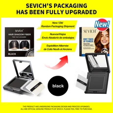 세비치 헤어 파우더 섀도우 모발 섬유 방수 스타일링 5가지 색상, 05 black