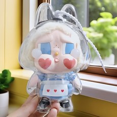 크라이 베이비 투명 풀커버 아크릴 케이스/스트랩 증정/인형미포함, 어게인, 1개