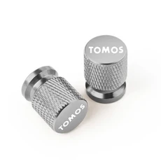 Tomos Nitro Arrow Sprint LX Streetmate R A35 레이싱 TT용 오토바이 휠 타이어 밸브 캡 에어 스템 타이어, 06 Titanium, 1개