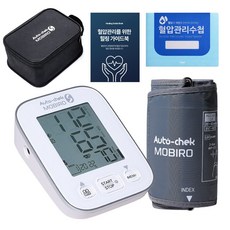 오토첵 모비로S 자동전자 혈압계 블루투스 가정용 혈압측정기 1대, 1개, TMB-2284-B