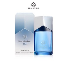 MERCEDES BENZ 賓士 SEA 海洋淡香精 60ml/100ml 男香 (BEAULY倍莉), 1個, 100ml