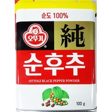 순후추가루 후추가루 순후추 후추가루 후추분 가 100g, 1