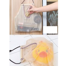 어린이 목욕놀이 주머니 망사가방 건조 화장실용품, 본상품선택, BLUE